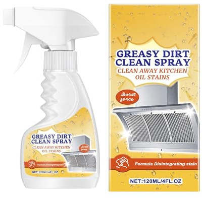 Detergente Schiuma Per Cucina - Pulitore Sgrassante Potente Per Cucina,Rimuovi Macchie Da Pentole Elettrodomestici Bagno Superfici Vetri