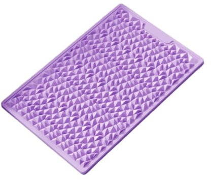 Sharplace Tapis de Massage Des Pieds, Tapis de Réflexologie, Tapis de Relaxation Multifonctionnel pour Points de Pression, Tapis D'acupression pour Dortoir, Violet