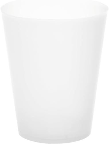 pcmoviles 50 Unidades - Vasos Cubata Ancho de 480 cc Plástico Reutilizable color Transparente - Ideal para fiestas bares catering cafeterías - sostenible, reutilizable y reciclable.