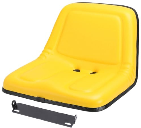 Oreilet Sedile Universale per Trattore, 135001YE, TY15863, MG861683 Sedile di Ricambio per Trattorino per Rasaerba con Schienale Alto per 170 322 330 332 400 420 430