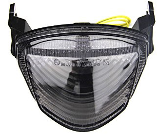 aVDB-moto LED-Bremslicht mit integriertem Blinker kompatibel mit Suzuki GSXR1000, K5, K6 (Getönt)