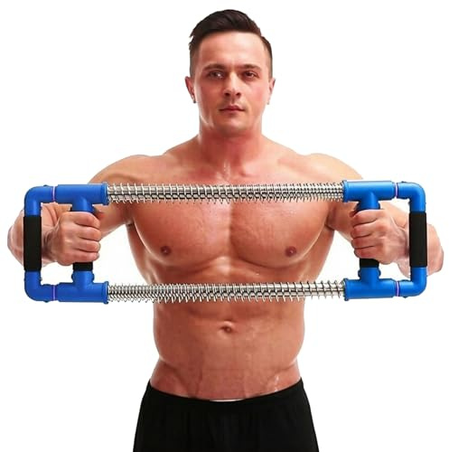 GoFitness Push Down Bar - Brusttrainer Fitnessgerät für Zuhause | Krafttraining Sportgerät für Brustmuskeln, Arme, Schultern, Bauch und Rücken, Home Gym Equipment Brust Trainingsgerät