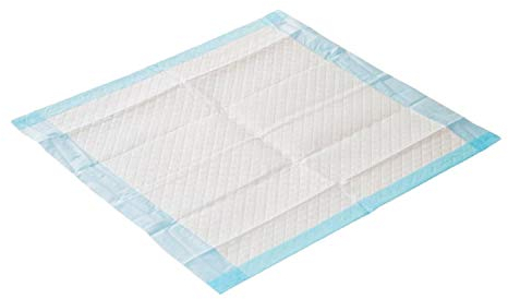Krankenunterlage für Menschen mit Blasenschwäche | 100 Stück | 6-lagig saugstarke Inkontinenzunterlage 40 x 60 cm | Ideal auch für Babys oder als Welpenunterlage