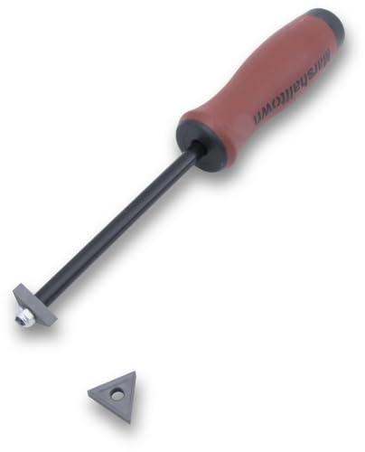 MARSHALLTOWN GRT200 Grout Removal Tool – Carbide Tip, Includes Two Blades, DuraSoft® Ergonomic Handle for Comfortable Grout, Mortar & Caulk Removal, Ideal for DIY and Professional Use | Carbide Tip, DuraSoft Handle, Two Blades, Removes Old Grout Mortar and Caulk, GRT200