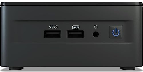 Intel NUC 13 Pro Kit NUC13ANHi5 Tall Mini Business Desktop Computer, 13th Gen Intel 12-Core i5-1340P up to 4.6GHz, 16GB DDR4 RAM, 512GB PCIe SSD, WiFi 6, Bluetooth 5.3, Windows 11 Pro, AZ-XUT