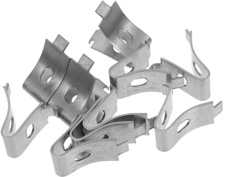 KONTONTY 50 Stück halter Cliphalter Regalhalter Regalstützen einlegeböden halterung shelf bracket Schwerlastregale Regalpflöcke Halterung für Regalclips Regalklammern Rostfreier Stahl