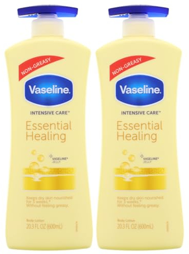 2x Vaseline Intensive Care Essential Healing Bodylotion je 600ml reichhaltig