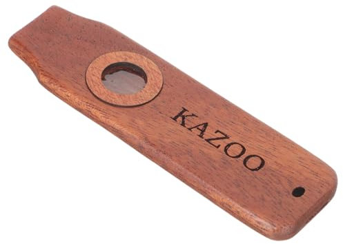 Abaodam Holz Kazoo Instrument Satz Leichtes Mundinstrument Aus Langlebigem Holz Für Erwachsene Und Anfänger Begleitung Zu Gitarre Und Ukulele Kompaktes Spielzeug Für Musik Und Outdoor