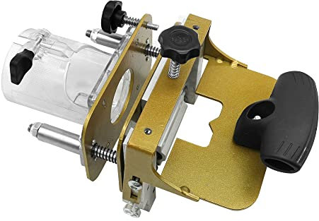 Mortising Jig for 65mm Trimming Machine 2 in 1 Slotting Bracket Invisible Fasteners Punch Locator Linear Track Woodworking Tool