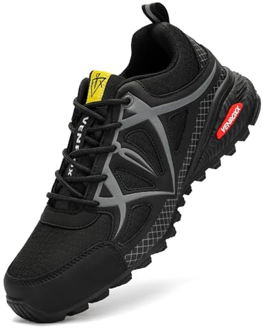 VENROXX Traillaufschuhe Herren Wanderschuhe Leicht Trekkingschuhe Atmungsaktiv & rutschfeste Outdoor Sportschuhe Laufschuhe Gr.39-48
