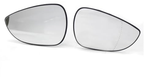 Außenspiegel Glas Für Ford Fiesta 2009 2010 2011 2012 2013 2014 2Pcs Auto Beheizte Rückspiegel Objektiv Weiß Glas Türspiegelglas Außenspiegel
