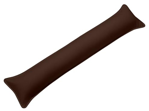 Rohi Door Draught Excluder – Energy Door Draft Stopper Insulator – Insects & Noise Stopper Draft Excluder for Doors Cushion – Draft Excluder for Doors & Windows (Brown, Pack of 1)