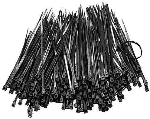 VORX Cable Ties 100mm X 2.5mm, 300 Pcs Premium Quality Nylon Zip Tie Nylon Self Locking for Professional Commercial Use, Home, 1% of Sale Value Will be Donated to Children's Hospital in Sheffield