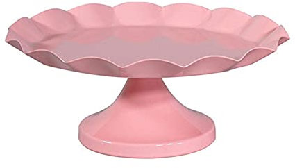 YRHH Soporte para Tartas En Rosa, Soporte para Tartas Vintage, Decoración para Tartas, Soporte para Tartas, Soporte para Tartas Rosa-M