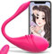 Wearable Vibrator Sex Toys for Women Love Egg Vibrators,Sex Toys4women G-Spot Vibrator with 10 Vibrating and APP Remote Control,Adult Anal Clitoral Stimulator for Women,Toys4couples Men & Women Pink