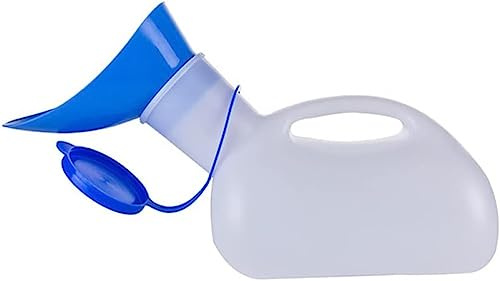 Urinal-Flaschen, tragbar, klein, für Outdoor, Camping, Reisen, persönliche mobile Toilette, Urin-Flasche, wiederverwendbar, weiblich