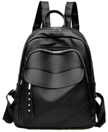A xeumei Zaino Donna Borse a Zaino Elegante Borsa a Zainetto Impermeabile Pelle PU Casual Daypack Zainetto per Scuola Viaggio Lavoro Shopping