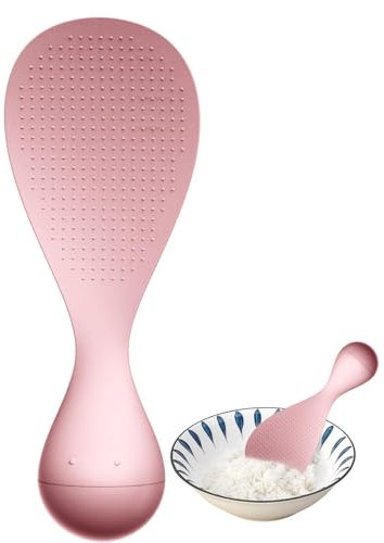 Cucchiai Da Portata In Plastica, Nuovo Cucchiaio Creativo Con Pala Stand Up, Cucchiaio Per Riso Antiaderente, Paletta Per Riso Resistente Al Calore, Cucchiai Da Cucina In Plastica, Cucchiai Da Portata