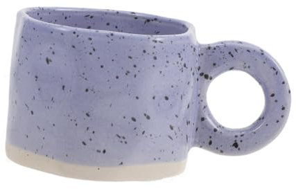 Ciieeo Retro Coffee Cup Korean Ceramic Cup Spotted for Daily Use Simple Mug Elegant Design for Home Office Simple
