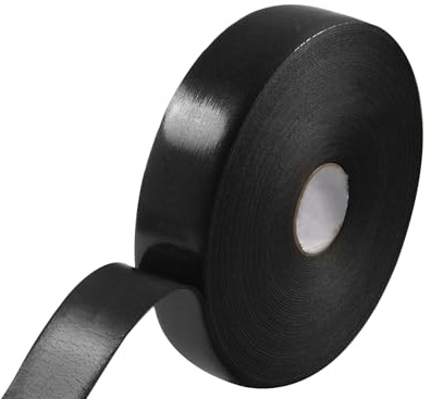 Folnet Dichtungsband 75 mm x 30 m, 3 mm stark | Nageldichtband & Schaumband zur Schallentkopplung, selbstklebendes Trennwandband für Trockenbau und Metallprofile