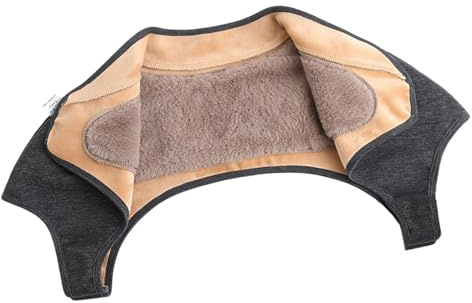 Sharplace Winter Fleece Futter Schulterwärmer Ältere Männer Frauen Tragbare Schulter Wrap Schal Schulter Abdeckung, 2xl