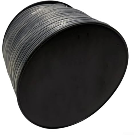 Qualoramall Cuerda de nailon de grado comercial de 3 mm x 200 m para vegetación gruesa, alambre cuadrado para podadoras eléctricas y desbrozadoras