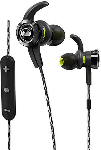 Monster iSport Victory Bluetooth trådlösa in-ear hörlurar svart