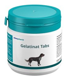 almapharm Gelatinat HD | 125 Tabletten | Ergänzungsfuttermittel für Hunde | Vitalstoffe für unterstützend gesunde Gelenke