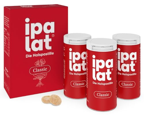 ipalat Die Halspastille Classic, 120 St. Pastillen | Bei trockenem Mund und kratziger Stimme