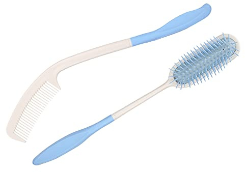 Spazzola Per Capelli A Cuscino D'Aria, Pettine A Manico Lungo Spazzola Per Capelli Extra Lunga Flessibile Pettine Per Capelli A Manico Lungo Per La Casa