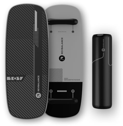 Revolution Balance Boards 101 v2 - Balance Board Sporttrainer (Grau)