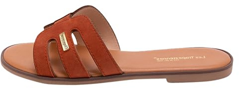 Les Tropeziennes Hamiga, Zapatos Ciudad Mule y Zueco Mujer, Terracota, 38 EU