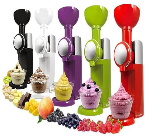 Máquina Para Hacer Postres Congelados, Máquina Para Hacer Helados Caseros Diy, Depósito Interior De 1000ml De Gran Capacidad, Diseño De Piezas Desmontables, Fácil De Limpiar, Utilícela Para Hacer Hela