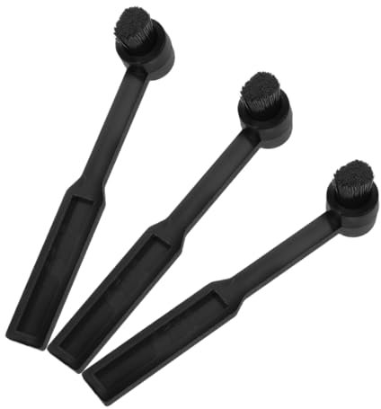 CAXUSD 3piezas Herramienta para Limpiar Agujas Antiestático para Discos De Vinilo Color Unidades