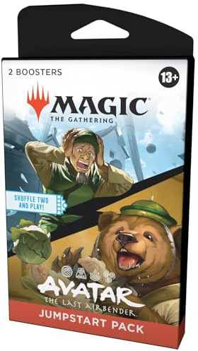 Magic: The Gathering | Avatar – Der Herr der Elemente Jumpstart-Booster | Kartenspiel für 2 Personen ab 13 (Englische Version)