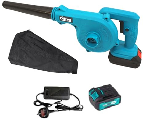 Aspirateur À Feuilles - Nettoyeur Compact sans Câble, Souffleur Double | Souffleur Rechargeable avec Aspiration Puissante, Outil Nettoyage Jardin pour Feuilles Et Débris Extérieurs