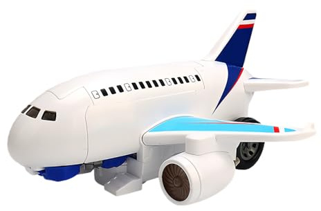 Leksaksrobotar - interaktiva figurer med och ljud, elektrisk transformerbar flygleksak, kreativt lekset | Leksaksrobotar för pojkar och flickor barn födelsedag jul fest
