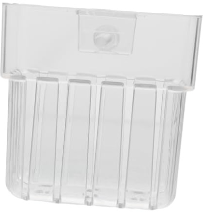 GALPADA Support de Plante Transparent pour Aquarium en Abs Panier à Plantes Hydroponiques Mural Facile à Installer pour Décoration et Culture Aquatiques
