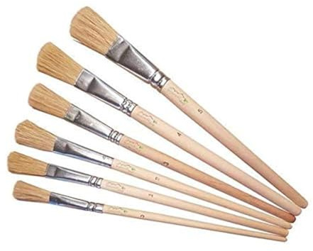 24 Pinsel Emaillelackpinsel je 4 in 0-1 - 2-3 - 4-5