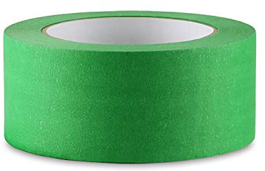 Lichamp Wide Green Painters Tape 2 inch, 1pc Medium Adhesive Green Masking Tape, 1.95 inches x 55 Yards