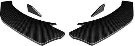 YOGUT Front Spoiler Lippe Universal Auto Stoßstange Kratzfest Flügel Frontstoßstange Lip Splitter Spoiler Schaufeln Frontspoiler