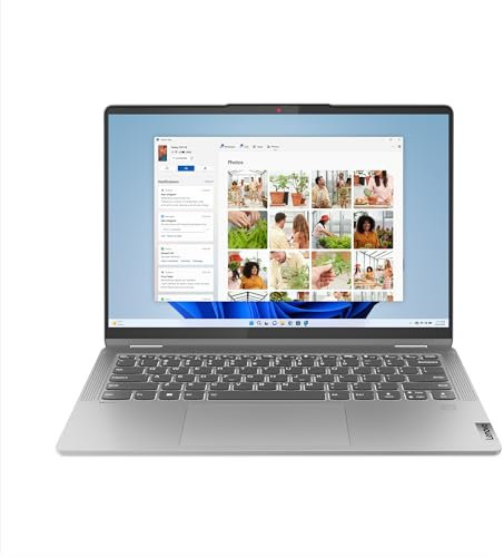 Lenovo IdeaPad Flex 5i - Everyday Notebook - 2-in-1 Laptop Computer - Windows 11-14 WUXGA Touchscreen Display - 8GB Memory - 256GB Storage - Intel Core i5-1335U - Arctic Grey