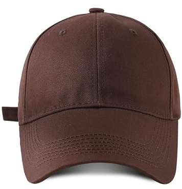 COTIDI Herren-Mütze, 100 % Baumwolle, Baseballkappe, verstellbar