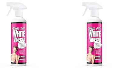 Wipeout - White Vinegar Spray | Multi Surface Cleaner 5% Acidity - 500ml (Pack of 2)