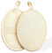 2 Piezas Depurador Corporal Exfoliante de Esponja Natural de Luffa, Esponjas de Lufa Orgánicas, Exfoliante Corporal de Esponja Natural de Lufa Ducha