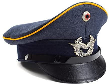 Echte Bundeswehr Visierkappe Luftwaffe Militär Schirmmütze Luftware