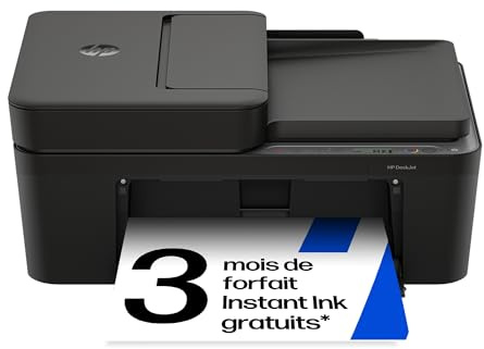 HP DeskJet 4320 Multifunktionsdrucker, 3 Monate gratis drucken Instant Ink inklusive, Drucker, Kopierer, Scanner, WLAN, Automatischer Vorlageneinzug