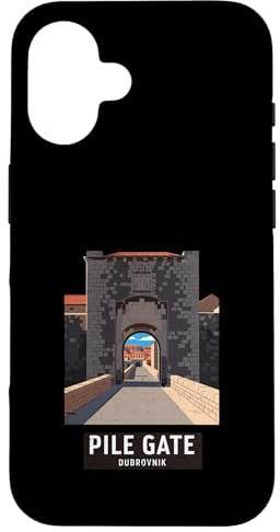 Pile Gate Dubrovnik Croacia Diseño Carcasa para iPhone 16