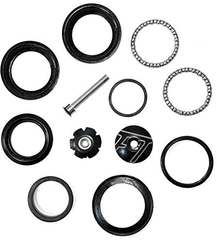 Farbetter 3,8 cm (1 1/8 Zoll) Heavy Duty Headset-Top-Kappenlager, 34 mm Durchmesser, gewindeloser Vorbau, versiegelte BMX-Lagermuttern (44 mm)