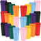 24 Pack Reusable Coffee Cups with Lids, 16 oz to Go Coffee Cups Bulk Plastic Travel Cups,Plastic Tumblers Cup Coffee Mugs for Hot and Cold Drinks, Colorful